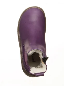 Leder-Barfußschuhe in Lila