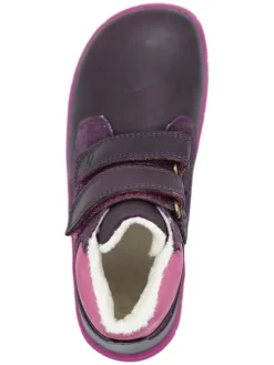 Leder-Barfußschuhe in Lila