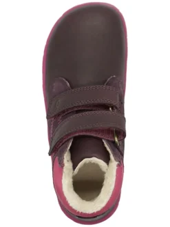 Leder-Barfußschuhe in Lila