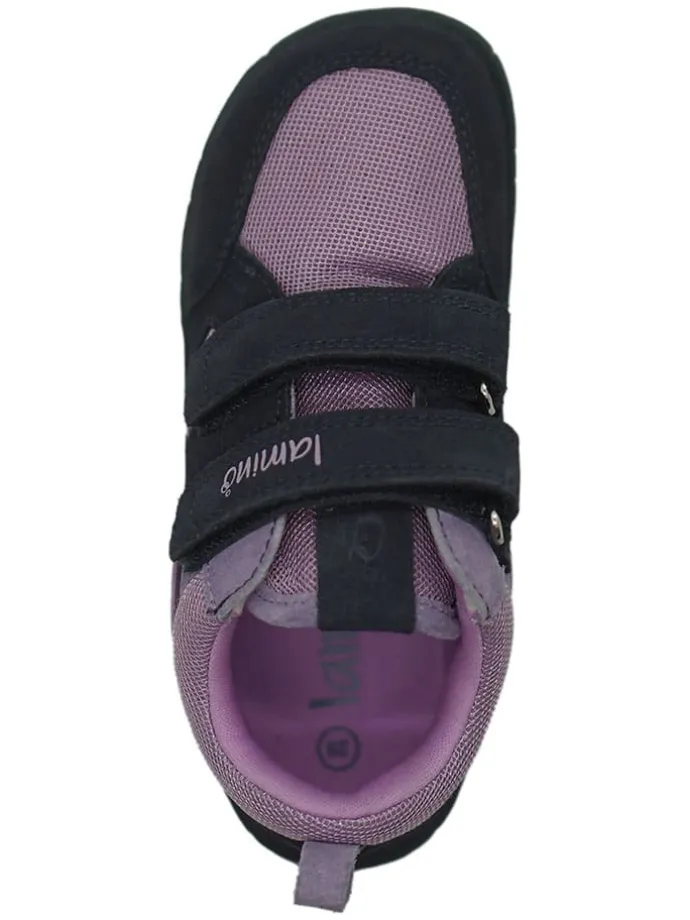 Leder-Barfußschuhe in Lila