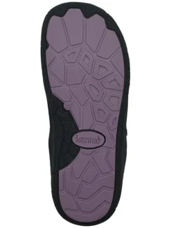 Leder-Barfußschuhe in Lila