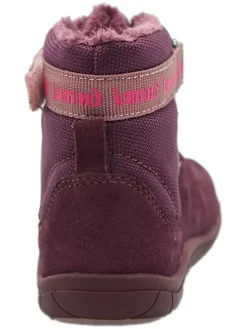 Leder-Barfußschuhe in Lila