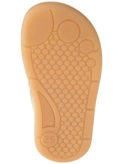 Leder-Barfußschuhe in Orange