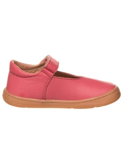 Leder-Barfußschuhe in Pink