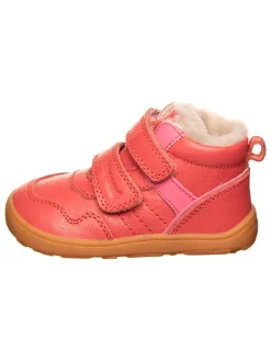 Leder-Barfußschuhe in Pink