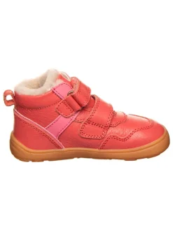 Leder-Barfußschuhe in Pink