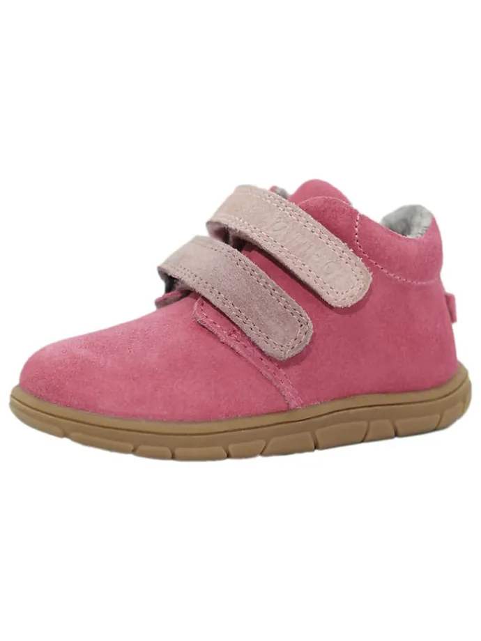 Leder-Barfußschuhe in Pink