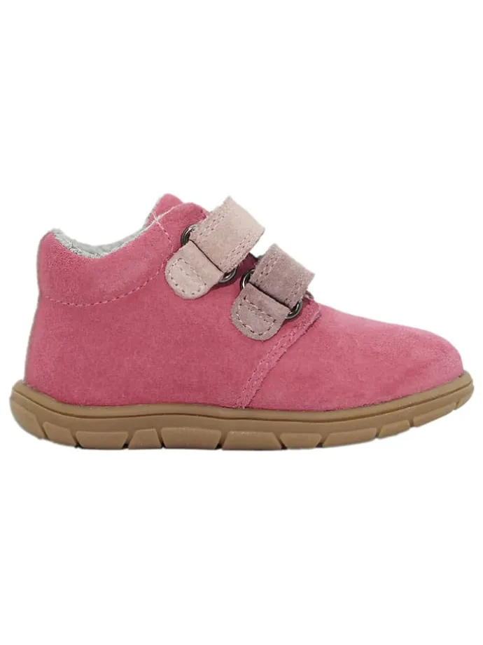 Leder-Barfußschuhe in Pink