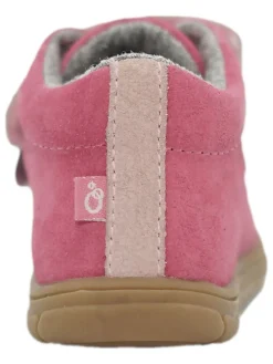 Leder-Barfußschuhe in Pink