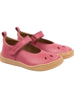 Leder-Barfußschuhe in Pink