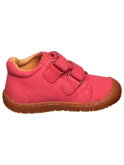Leder-Barfußschuhe in Pink