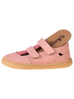 Leder-Barfußschuhe in Rosa