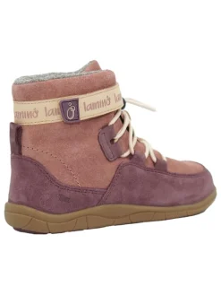 Leder-Barfußschuhe in Rosa