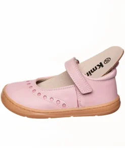 Leder-Barfußschuhe in Rosa