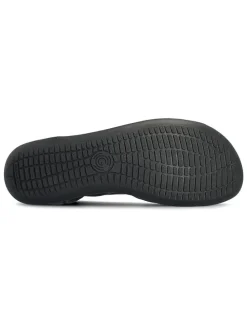 Leder-Barfußschuhe in Schwarz