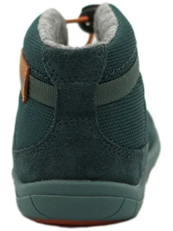 Leder-Barfußschuhe in Türkis