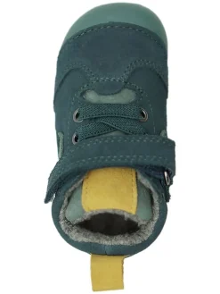 Leder-Barfußschuhe in Türkis