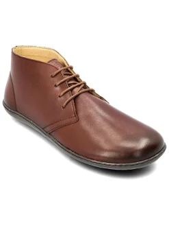 Leder-Barfußschuhe "Milano" in Hellbraun