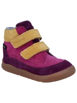 Leder-Barfußschuhe "Samy" in Pink/ Beige