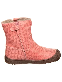 Leder-Boots in Rosa