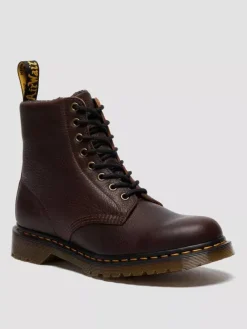 Leder-Boots "1460 Pascal" in Braun