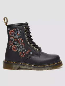 Leder-Boots "1460 Vonda" in Schwarz/ Bunt