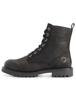 Leder-Boots "Akland" in Schwarz