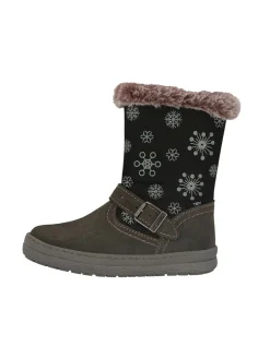 Leder-Boots "Astral" in Grau