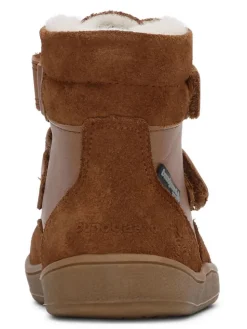 Leder-Boots "Basil Strap Mini II TEX" in Hellbraun