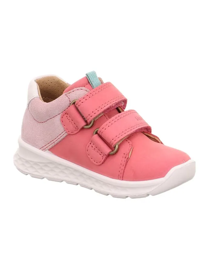 Leder-Boots "Breeze" in Rot/ Rosa