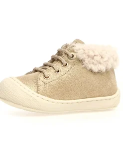 Leder-Boots "Coco" in Beige