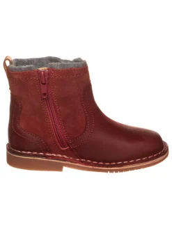 Leder-Boots "Comet Frost" in Bordeaux