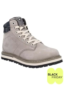 Leder-Boots "Dorado" in Beige