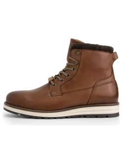 Leder-Boots "Fer St." in Hellbraun