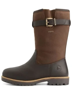 Leder-Boots "Finnberg" in Braun