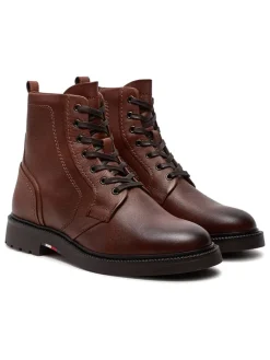 Leder-Boots in Braun