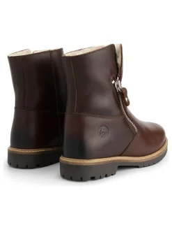 Leder-Boots in Braun