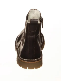 Leder-Boots in Braun