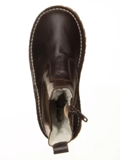 Leder-Boots in Braun