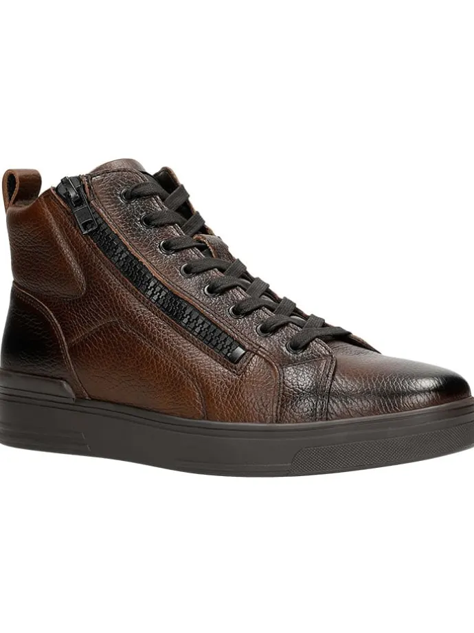 Leder-Boots in Braun