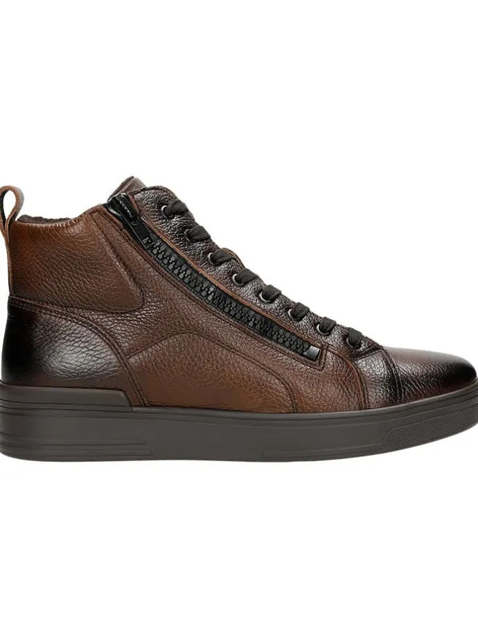 Leder-Boots in Braun