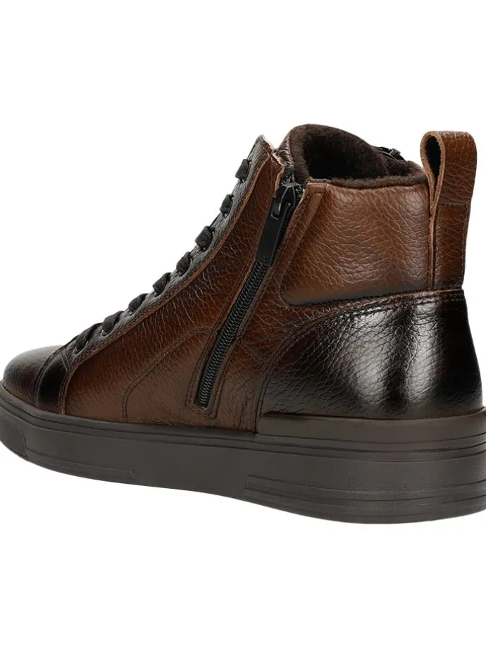 Leder-Boots in Braun