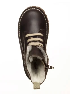 Leder-Boots in Braun