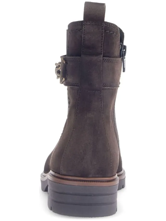 Leder-Boots in Braun