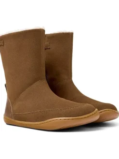 Leder-Boots in Braun