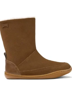 Leder-Boots in Braun