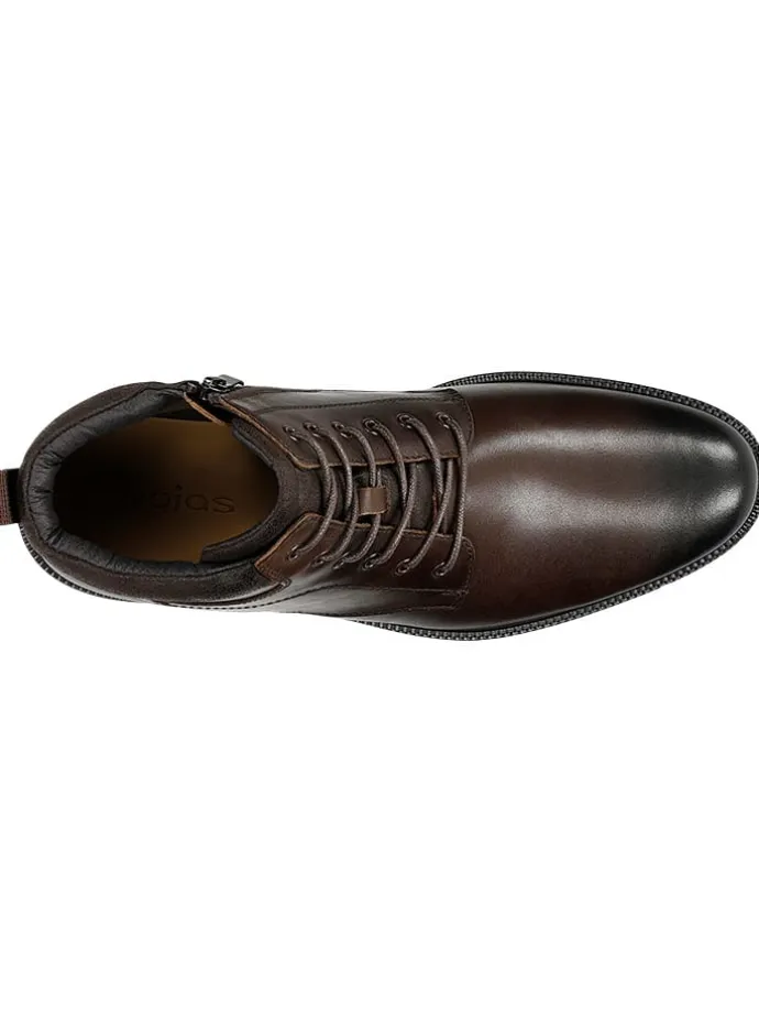 Leder-Boots in Braun