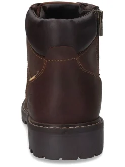 Leder-Boots in Braun