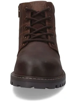 Leder-Boots in Braun