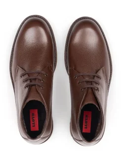 Leder-Boots in Braun